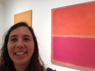 Selfie with Rothko